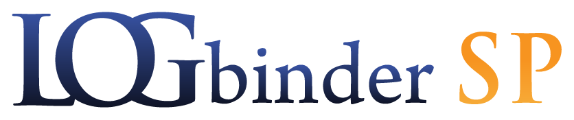 sharepoint logo. LOGbinder SP logo